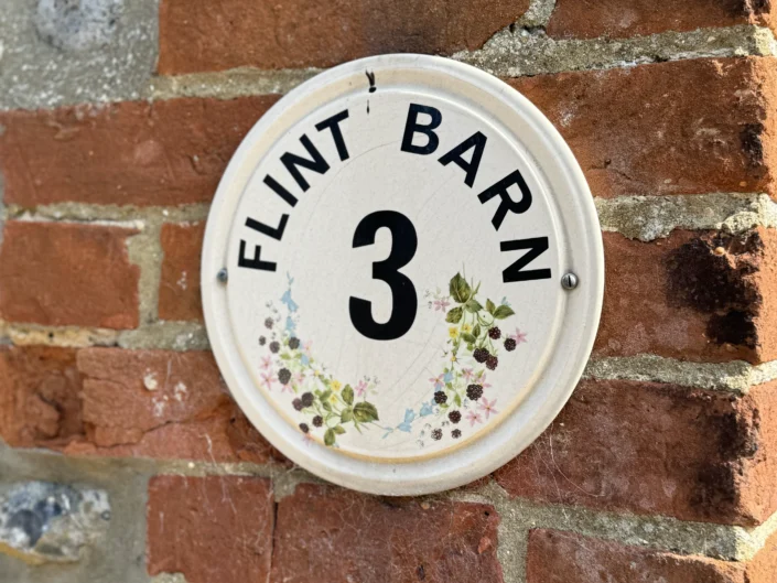 Flint Barn Name Plate